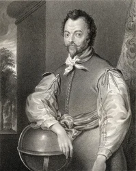 Porträt von Sir Francis Drake (1540-1596) aus 